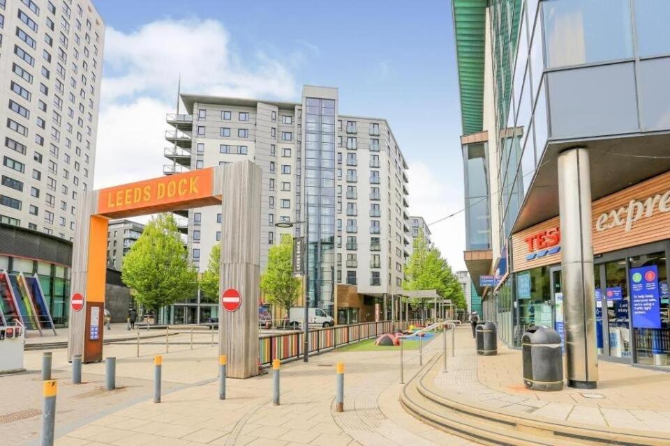 Central Leeds Dock Apt, Free Secure Parking! 2 Bed Esterno foto